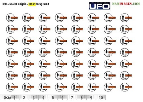 Decalcomanie adesivi ufo shado - decalcomanie/adesivi,