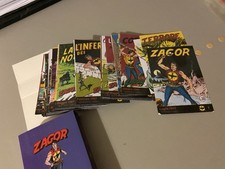 LE PRIME 100 COPERTINE DI ZAGOR ZENITH 52/151 , TRASFORMATE IN CARTOLINE 