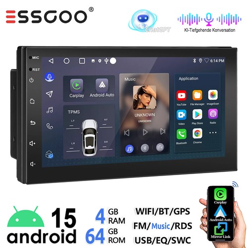 Autoradio android 4 - 7", 15