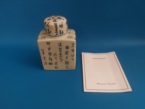 Vaso orientale contenitore - vaso,