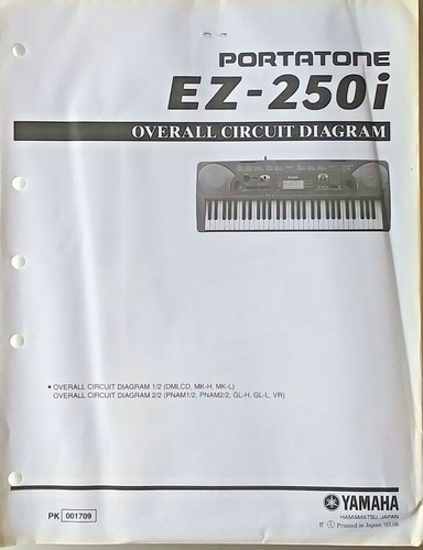 Yamaha 250i tastiera - ez-250i,