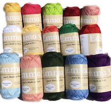 EMMA 3 - gomitoli da gr.100 puro cotone filo di scozia EXTRALUCENTE E MORBIDO