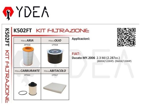 Kit tagliando filtri fiat - tagliando,