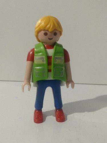 Playmobil figura uomo biondo - figura,
