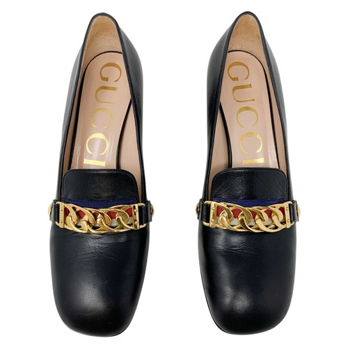 Gucci sylvie decolte pelle - gucci,