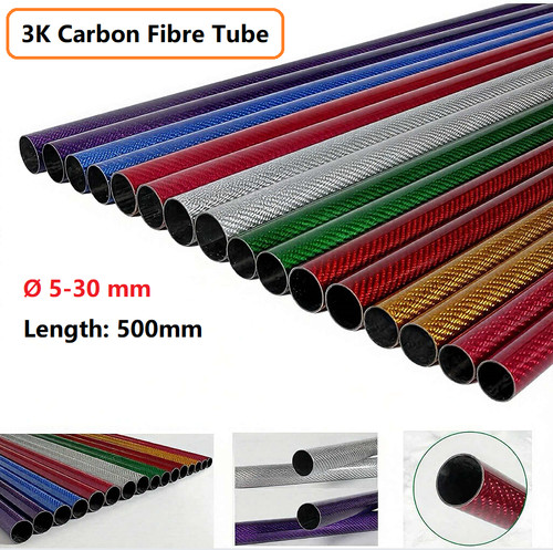 Tubo fibra carbonio - di,