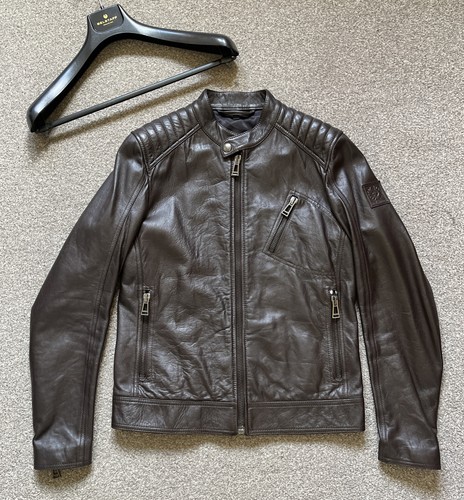 Giacca pelle belstaff - belstaff, v