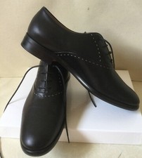 Lace-up leather shoes Max Mara Woman, black color size 41  Scarpe in pelle Donna