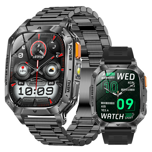 Smartwatch uomo - smartwatch, 2,01"