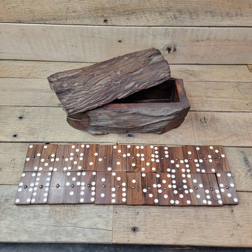 Set domino legno ferro