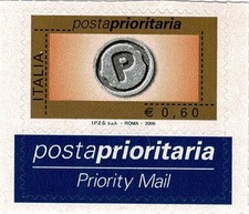 2006 REPUBBLICA ITALIANA n. 2983 POSTA PRIORITARIA 0,60 € MILLESIMO MNH MF105852