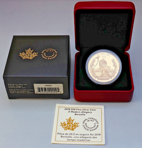 Canada dollari 2018 - 20,