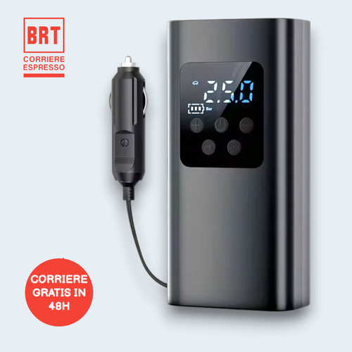 Gonfiatore digitale pneumatici - gonfiatore,