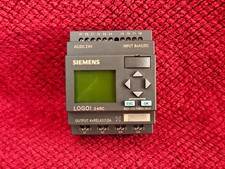 Siemens LOGO! 24RC PLC modulo logico testato funzionante
