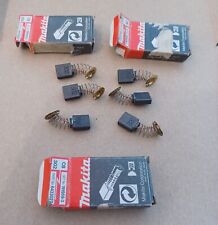 COPPIA SPAZZOLE CARBONCINI ORIGINALI CB 302 MAKITA 191959-3 (NUOVE VEDI FOTO).