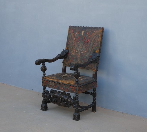 Poltrona trono legno - trono,