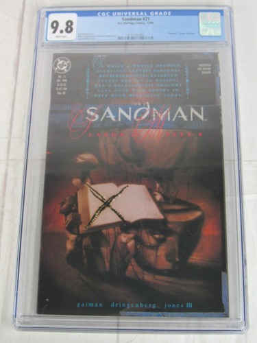 The sandman cgc 8 wp - #21, 9.8