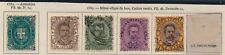 1889 ITALIA REGNO UMBERTO I N. 44/48 5 FRANCOBOLLI USATI CAT 180,00 - 1332