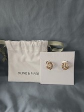Orecchini olivo pifferaio - orecchini, e