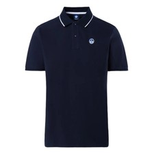 Maglietta North Sails 692452 Polo Uomo Cotone Blu