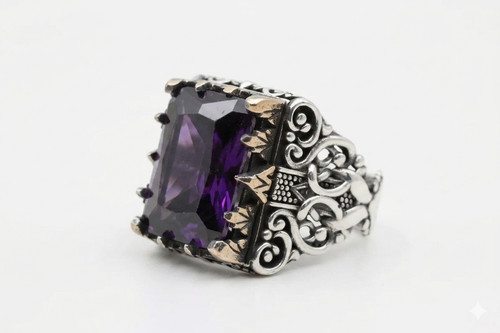 Anello uomo argento - uomo, in