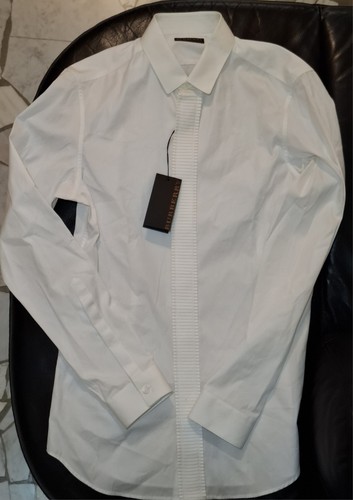Camicia burberry colore bianco - camicia,