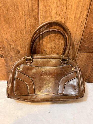 Borsa mano pelle marrone - borsa, in