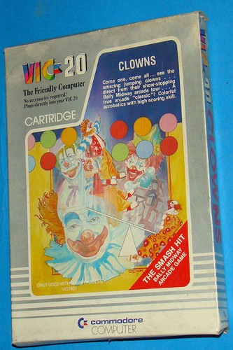 Clowns commodore vic 20 c64 - clowns,