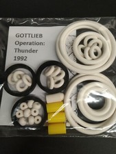 Kit Elastiques Flipper - OPERATION THUNDER - GOTTLIEB - Pinball Rubber Kit
