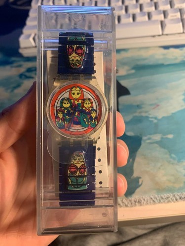 Swatch gk204 matrioska 1995 - swatch,