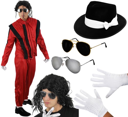 Costume jacko deluxe uomo - deluxe,
