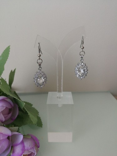 Orecchini vintage con - vintage,