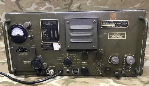 Radio receiver army - radio,