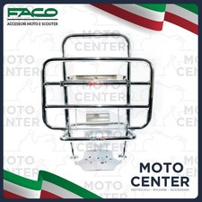 PORTAPACCHI POSTERIORE CROMATO PIAGGIO VESPA 50 SPECIAL - 125 PRIMAVERA ET3 CON 