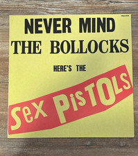 SEX PISTOLS - Never Mind The Bollocks Here's The Sex Pistols(LP-VINYL) 1977
