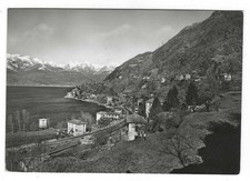 LUNGOMARE DERVIO CORENNO PLINIO COMO PANORAMA VIAGGIATA 1954 FG