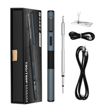 ? ALIENTEK T80P 100W Saldatore Digitale a Calore Rapido PD/QC USB-C Portatile OLED