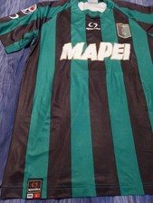 SPORTIKA US SASSUOLO SHIRT MATCH WORN HOME A.REA 13 VINTAGE 08-09 SIZE L GOOD 