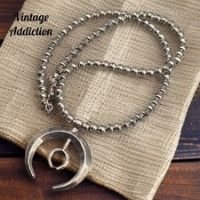 Navajo Bench Bead Naja Pendant