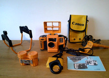 FOTOCAMERA SUBACQUEA CANON AS - 6   CON ACCESSORI    UNDERWATER CAMERA AS - 6