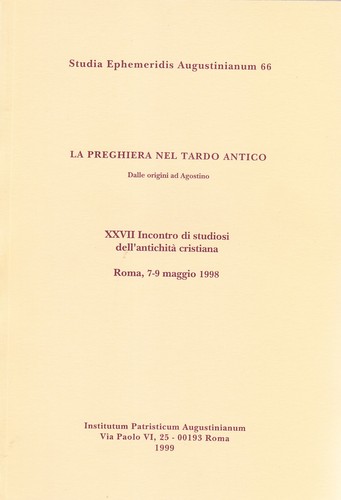 Preghiera nel tardo - nel, antico