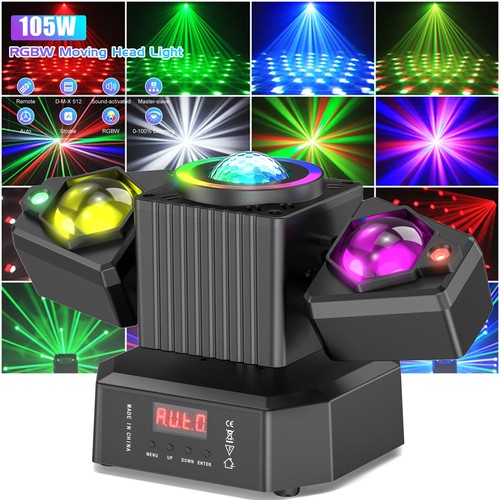 Dmx rgbw fascio rotante - dmx, led