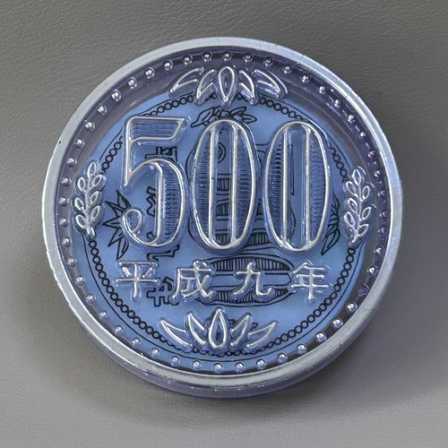 Moneta gomma 500 yen modello - 500,
