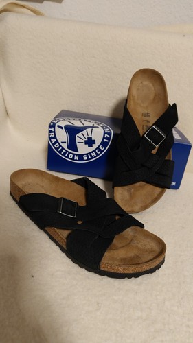Birkenstock lugano vera pelle - birkenstock,