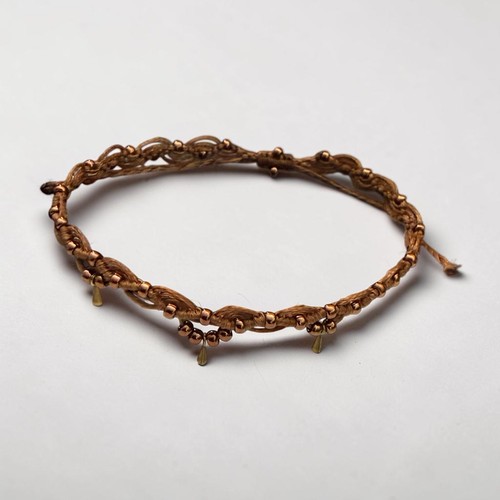 Bracciale boho macramè - bracciale,