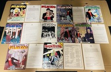 DYLAN DOG MARTIN MYSTERE IL GIOCO DI RUOLO LOTTO 10 VOLUMI CON DADI E 9 SCHEDE