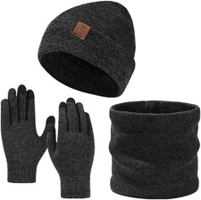 Set Di 3 Pezzi per L'Inverno
