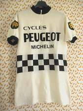 Maillot cycliste peugeot - cycliste, bp