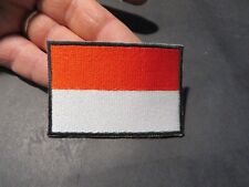 TOPPA PATCH CON BANDIERA DEL PRINCIPATO DI MONACO / POLONIA