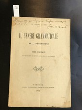  GATTI, Riccardo, Il genere